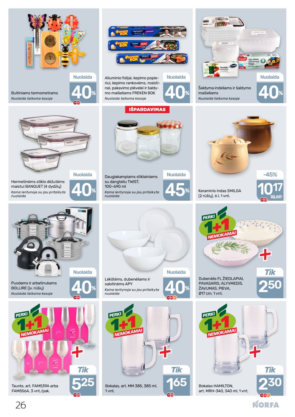 Norfa akcijų leidinys - balandžio 16 – page 26