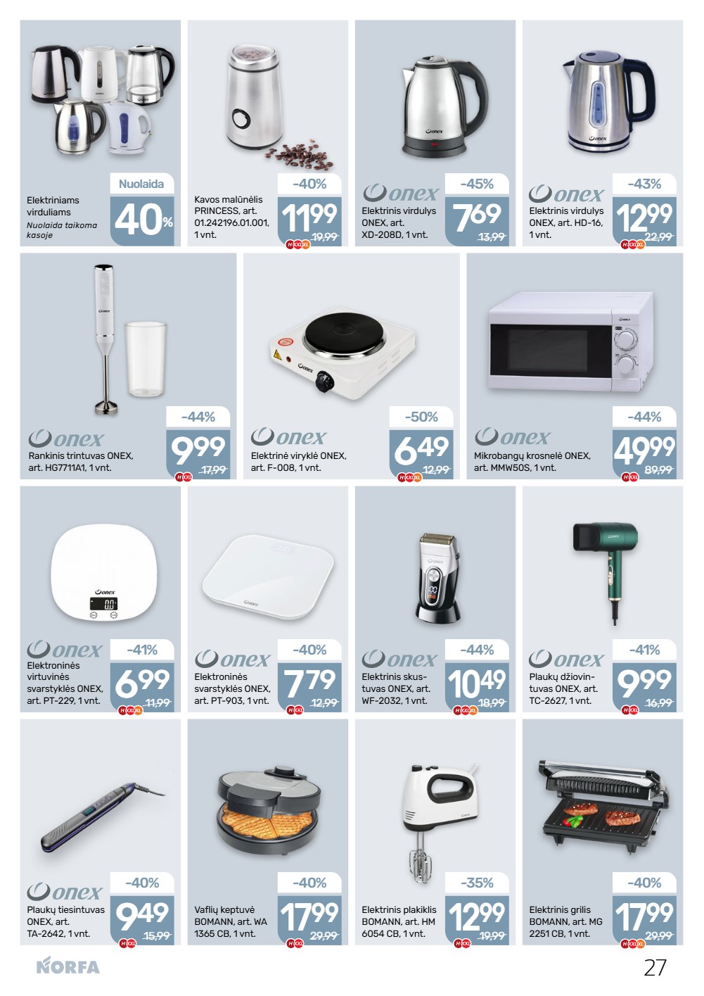 Norfa akcijų leidinys - balandžio 16 – page 27