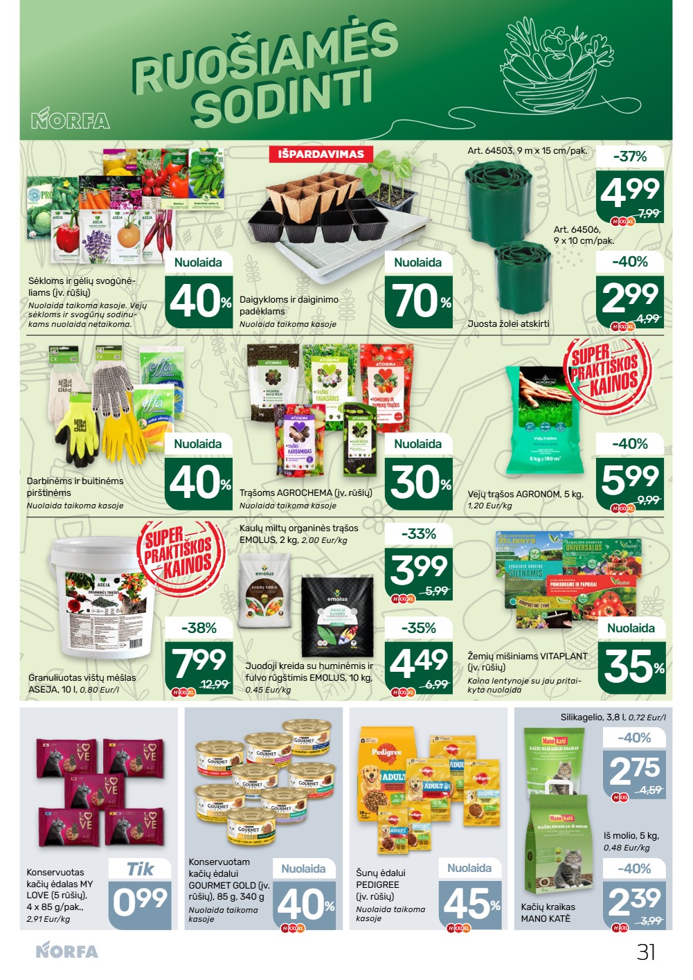 Norfa akcijų leidinys - balandžio 16 – page 31