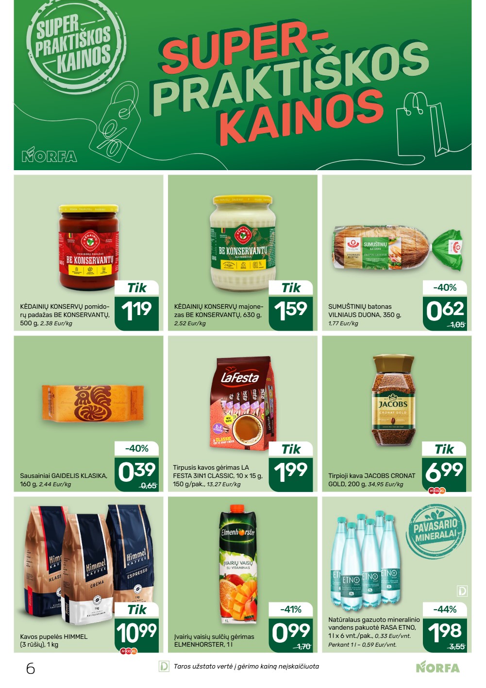 Norfa akcijų leidinys - balandžio 16 – page 6