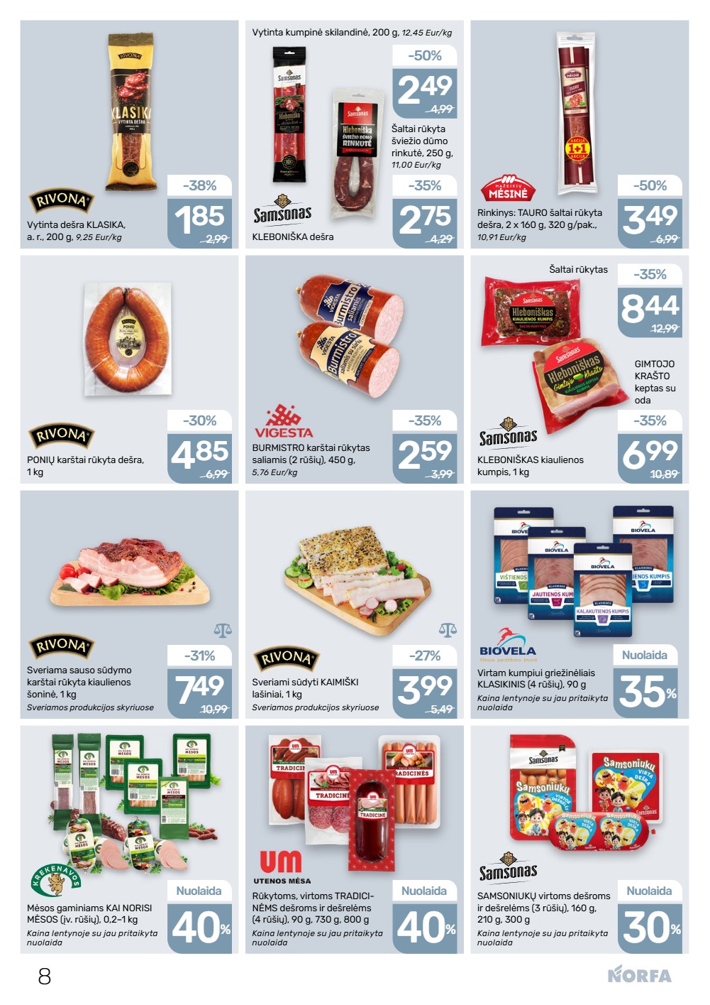 Norfa akcijų leidinys - balandžio 16 – page 8