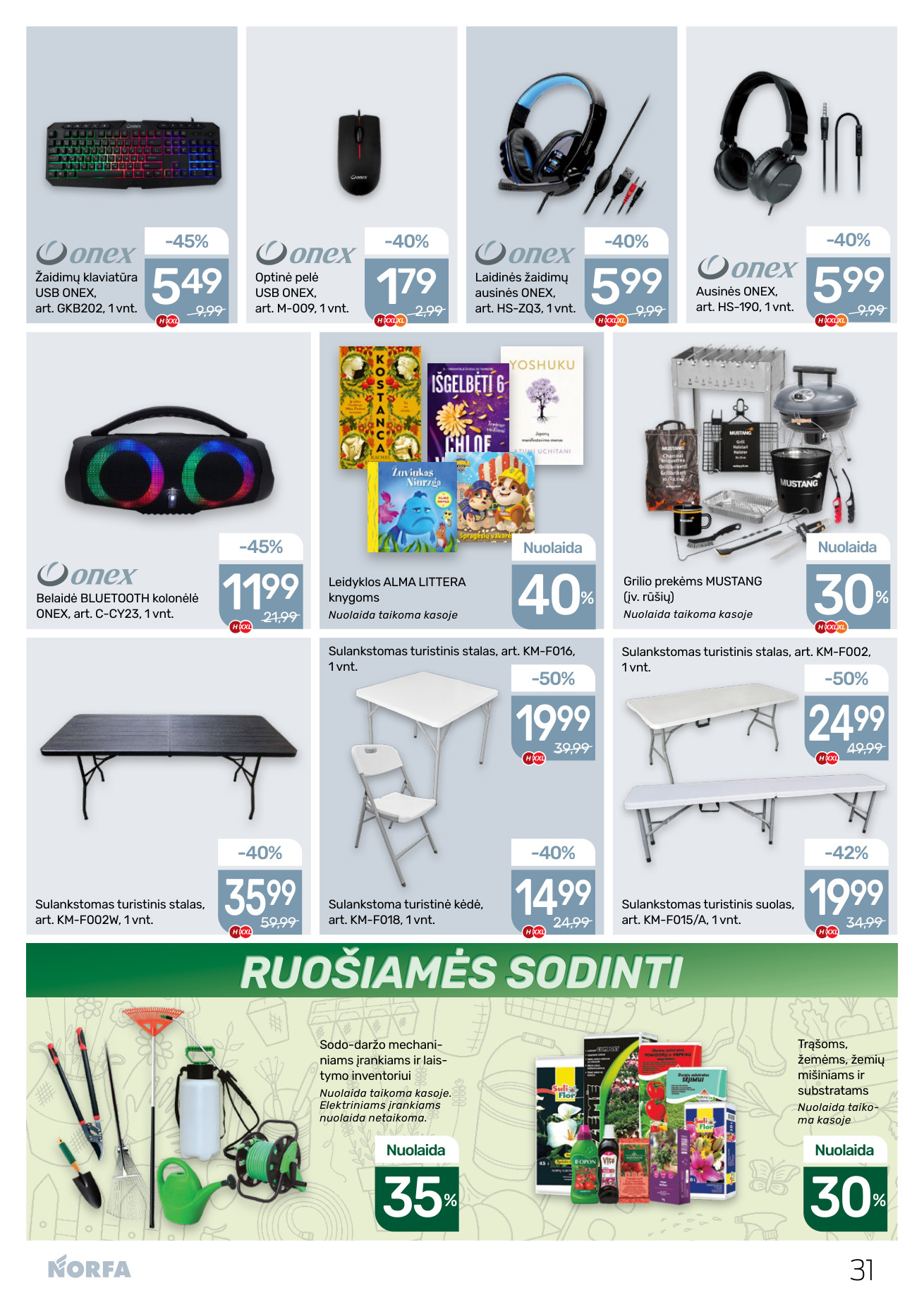 Norfa akcijų leidinys - balandžio 30 – page 31