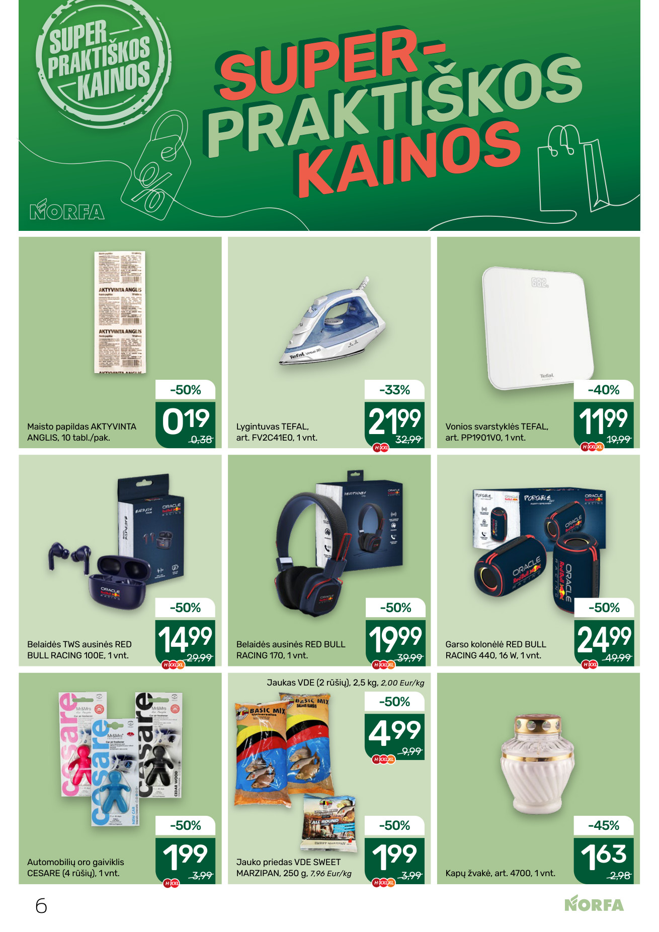 Norfa akcijų leidinys - balandžio 30 – page 6