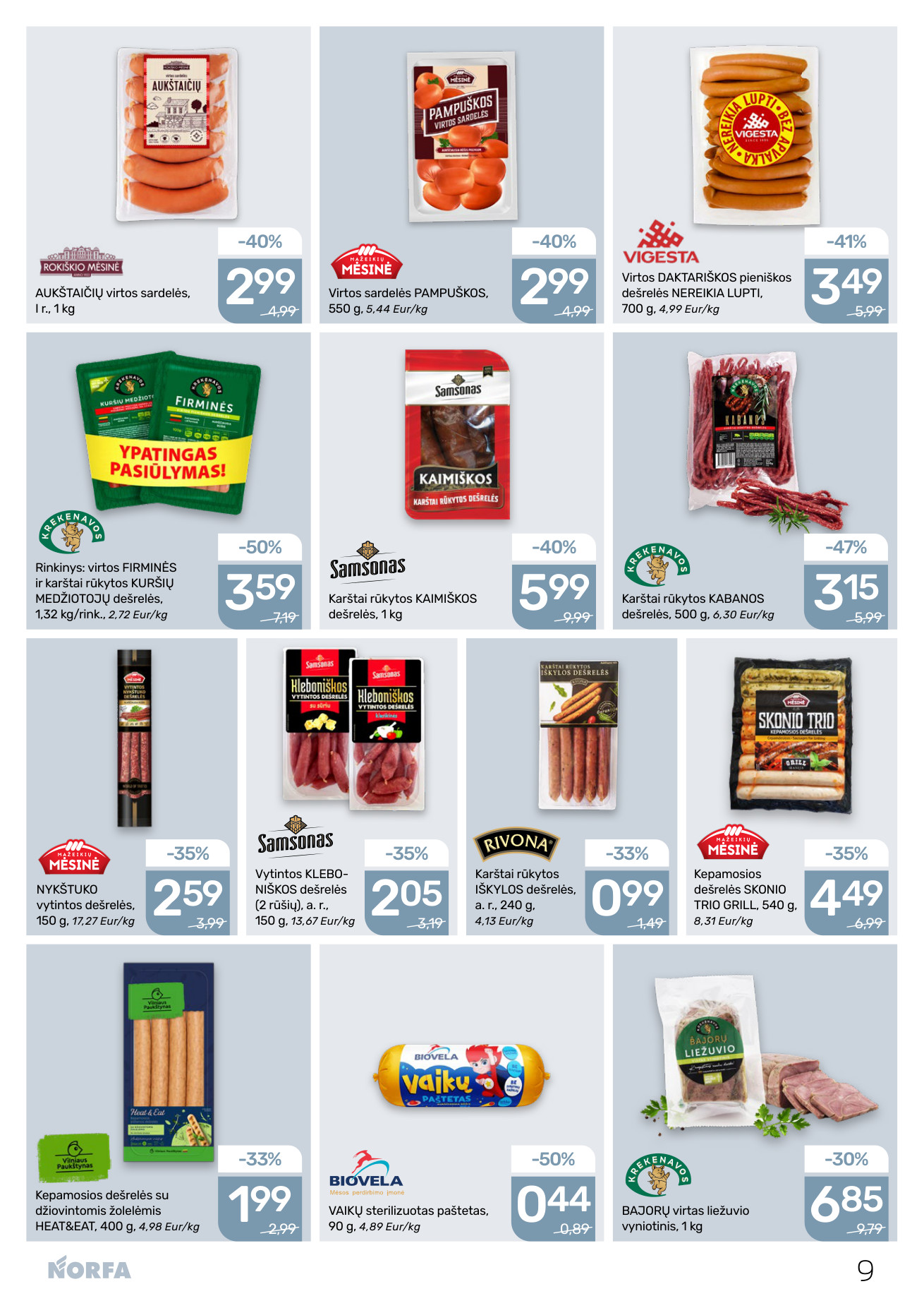 Norfa akcijų leidinys - balandžio 30 – page 9