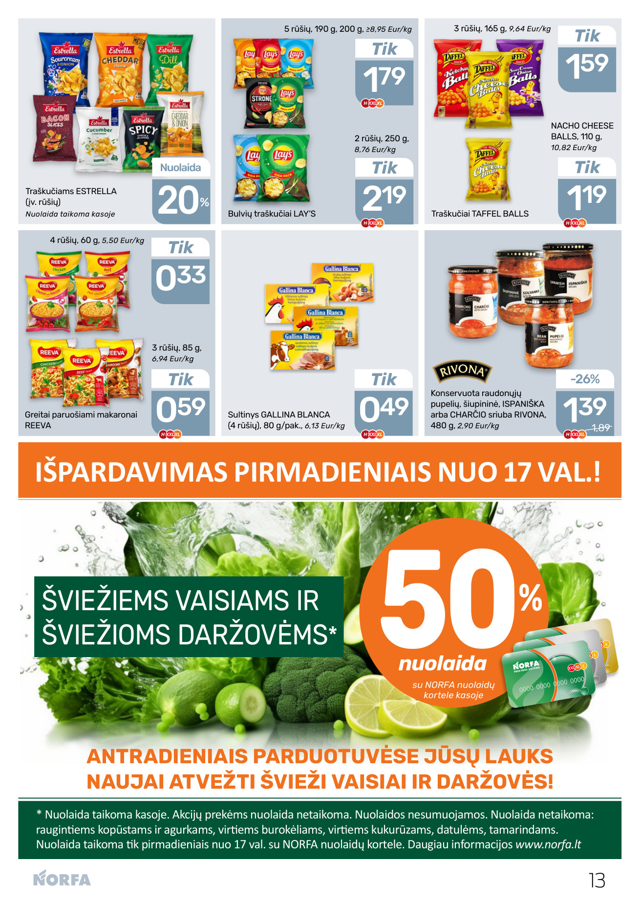 Norfa akcijų leidinys - gegužės 14 – page 13