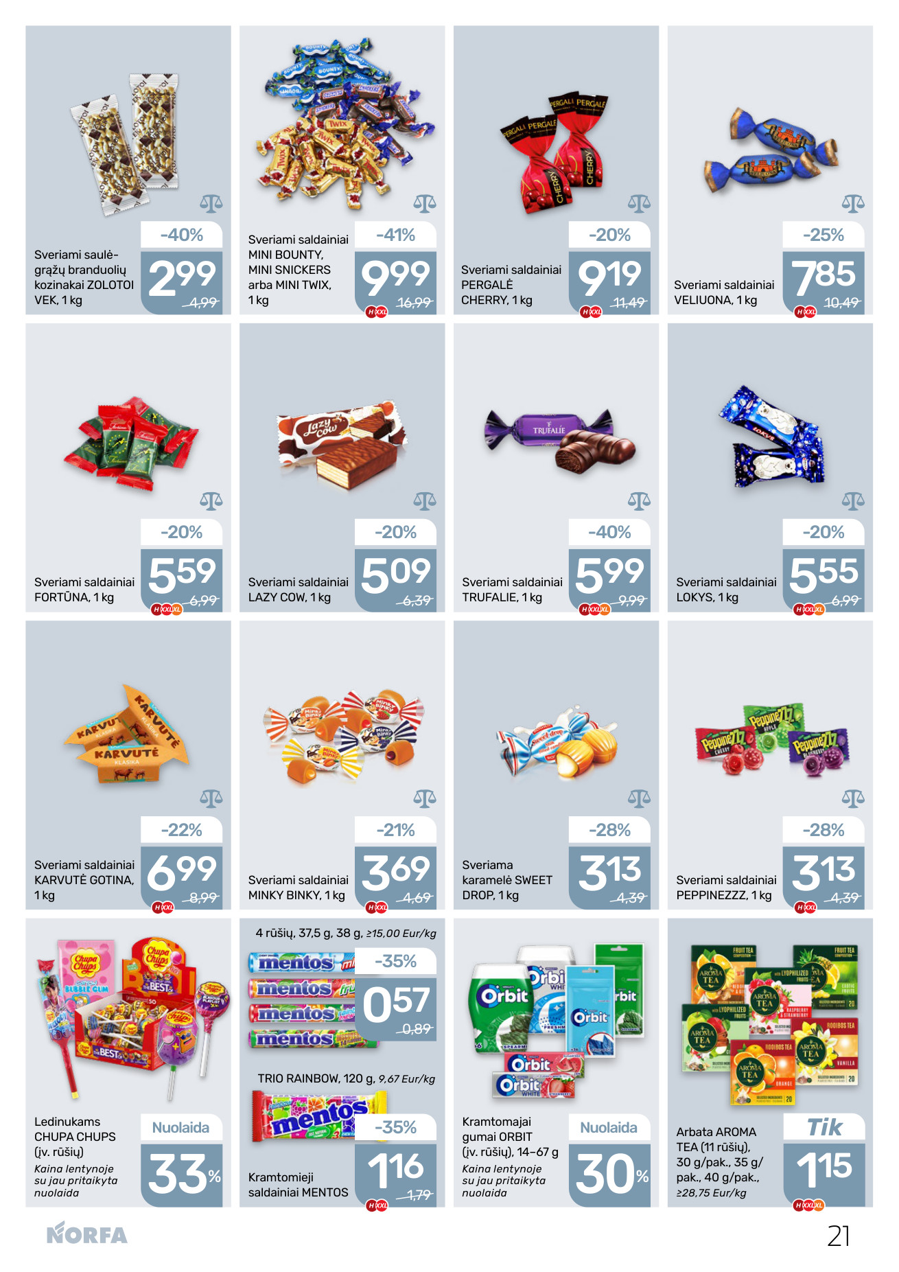 Norfa akcijų leidinys - gegužės 14 – page 21