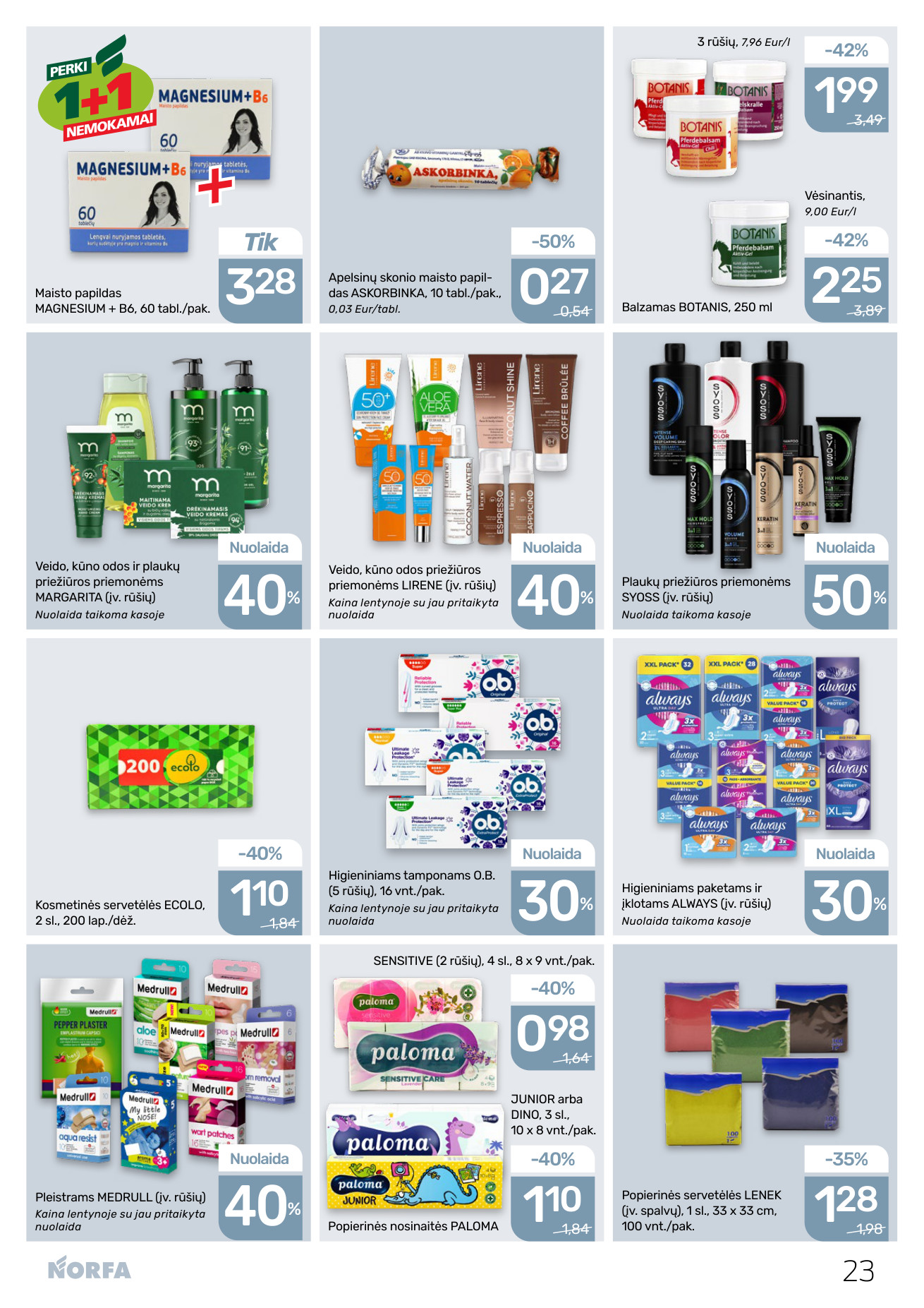 Norfa akcijų leidinys - gegužės 14 – page 23