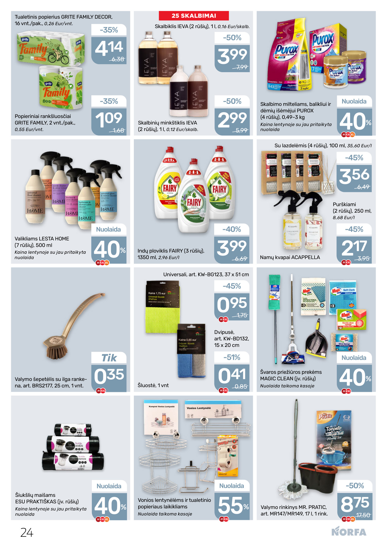 Norfa akcijų leidinys - gegužės 14 – page 24