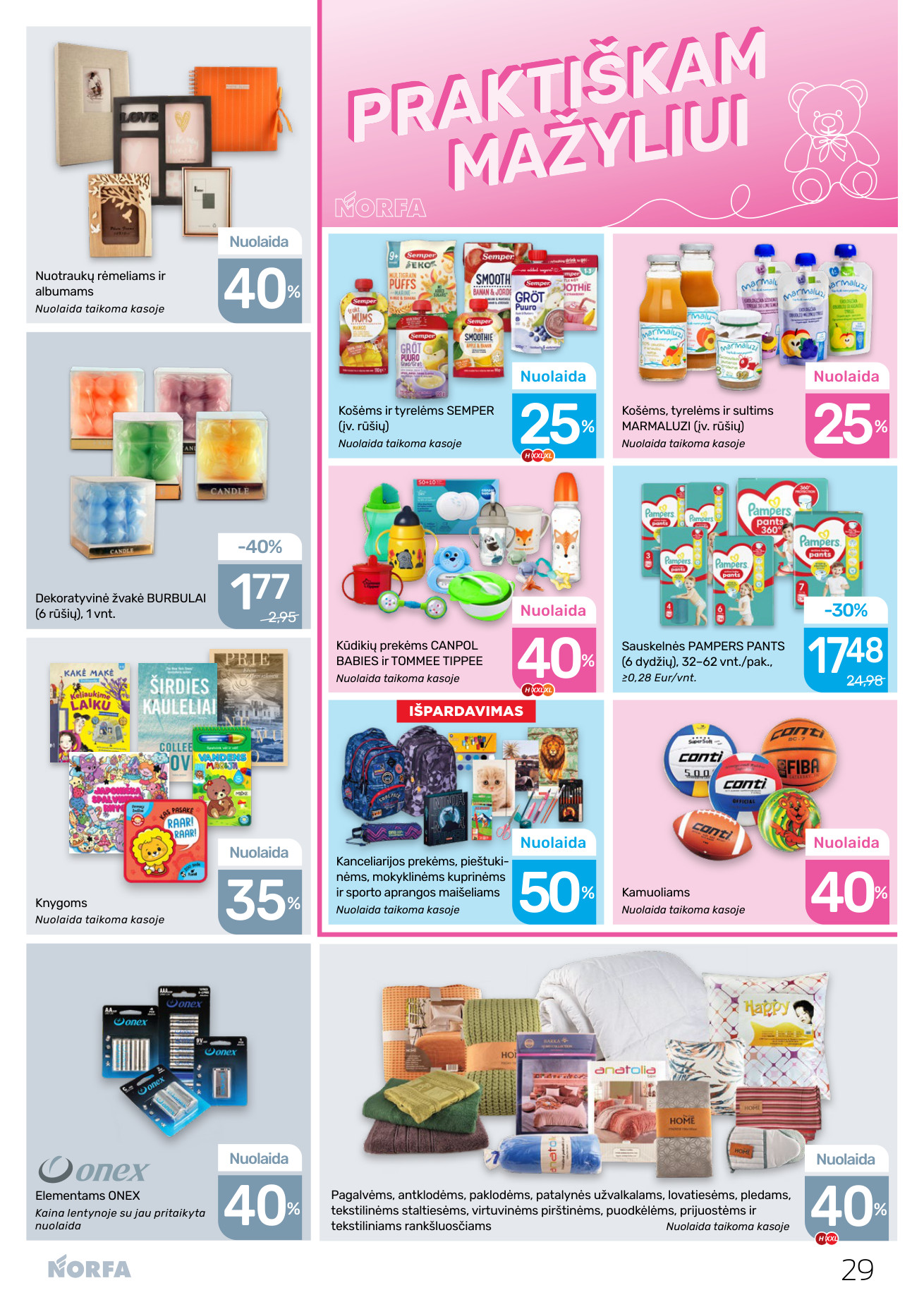 Norfa akcijų leidinys - gegužės 14 – page 29