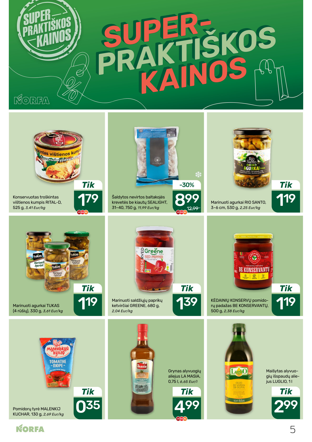 Norfa akcijų leidinys - gegužės 14 – page 5
