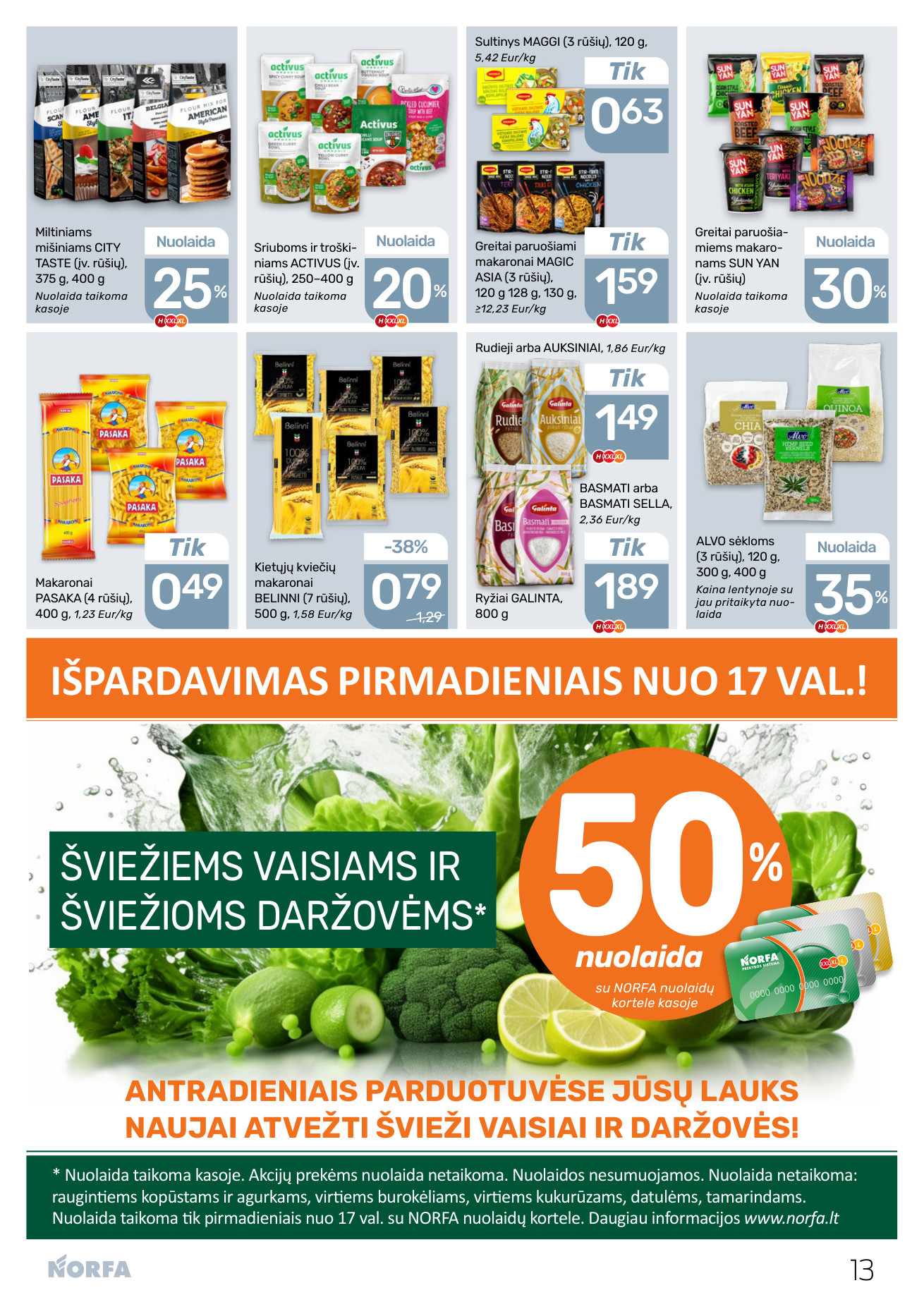 Norfa akcijų leidinys - gegužės 28 – page 13