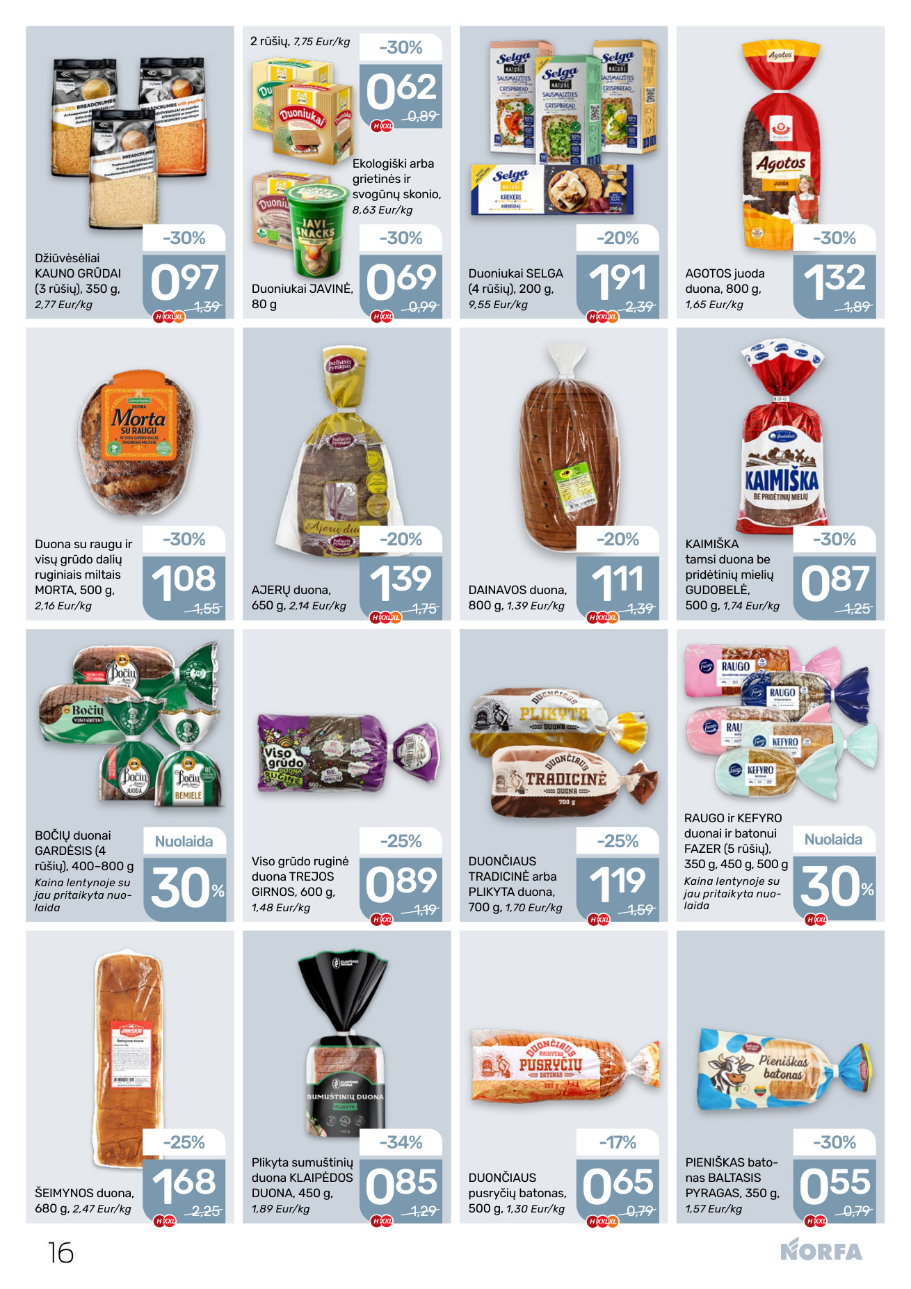 Norfa akcijų leidinys - gegužės 28 – page 16