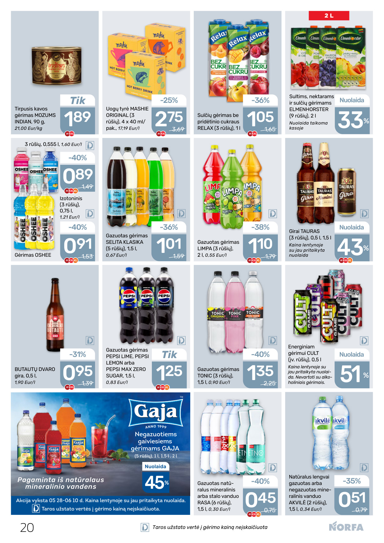 Norfa akcijų leidinys - gegužės 28 – page 20