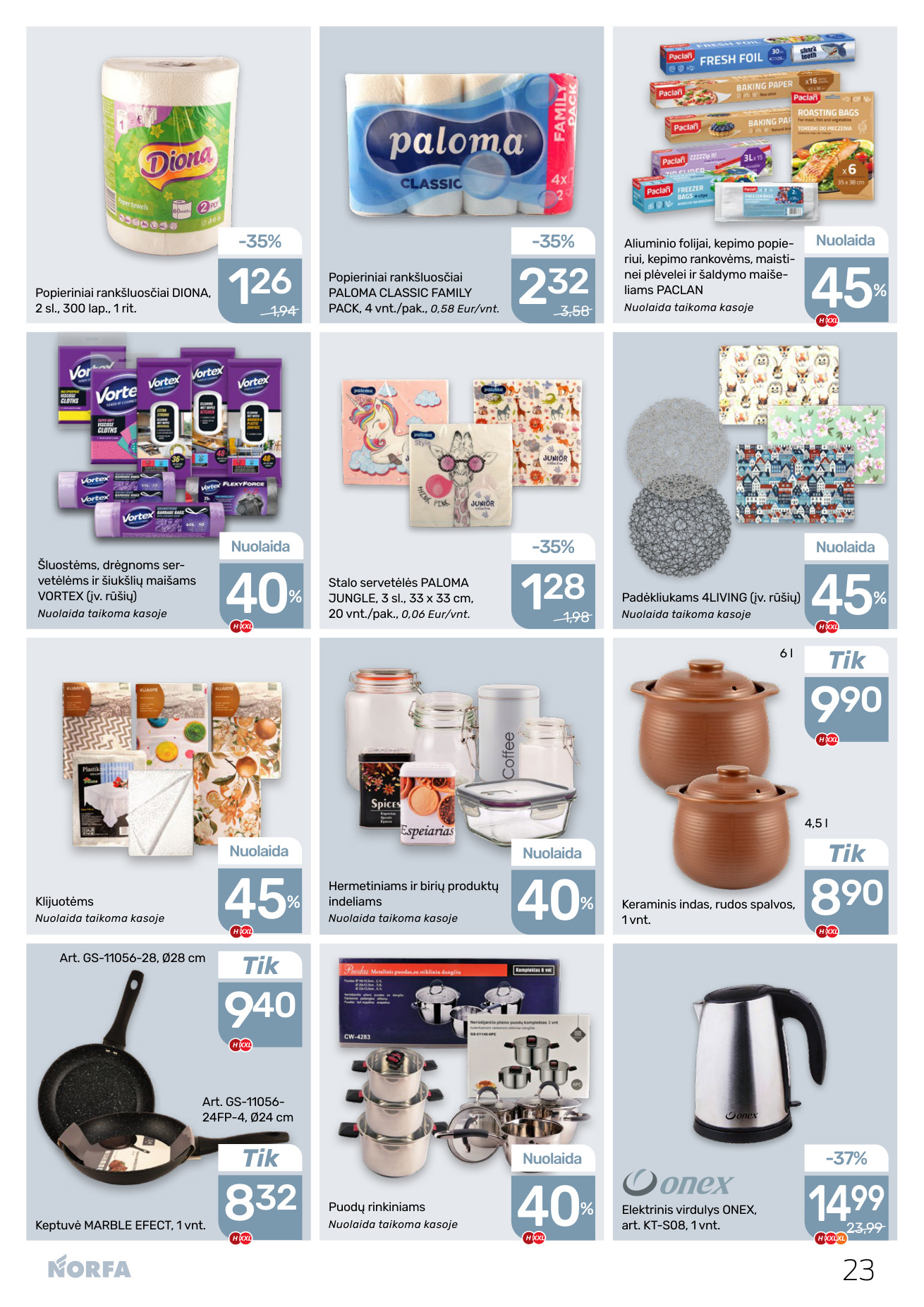 Norfa akcijų leidinys - gegužės 28 – page 23