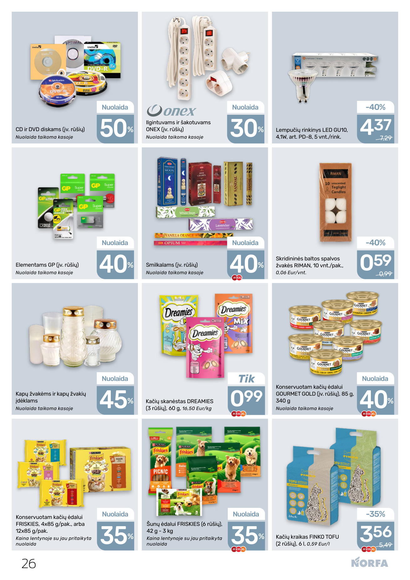 Norfa akcijų leidinys - gegužės 28 – page 26