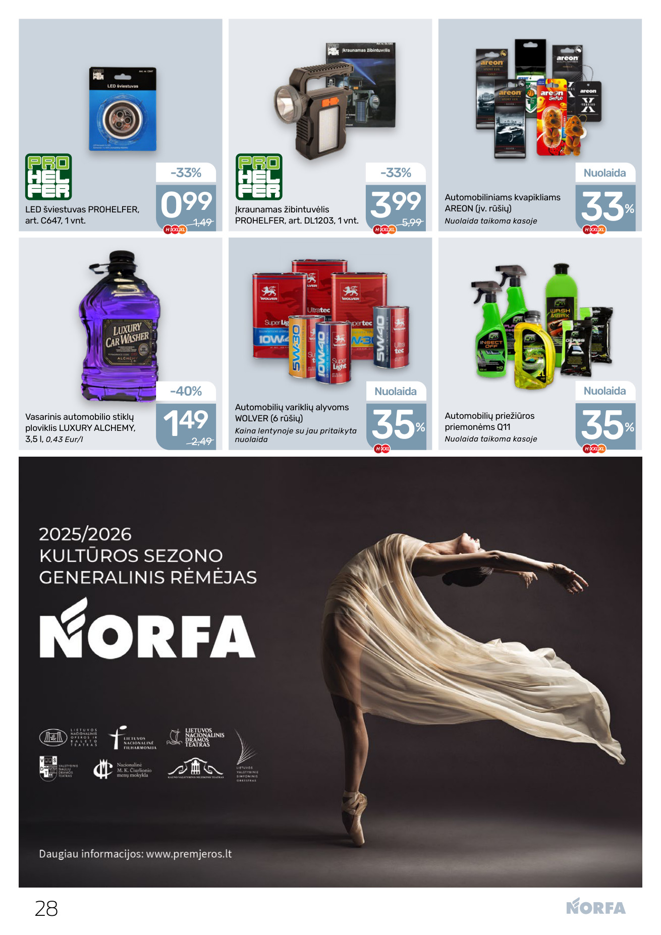 Norfa akcijų leidinys - gegužės 28 – page 28
