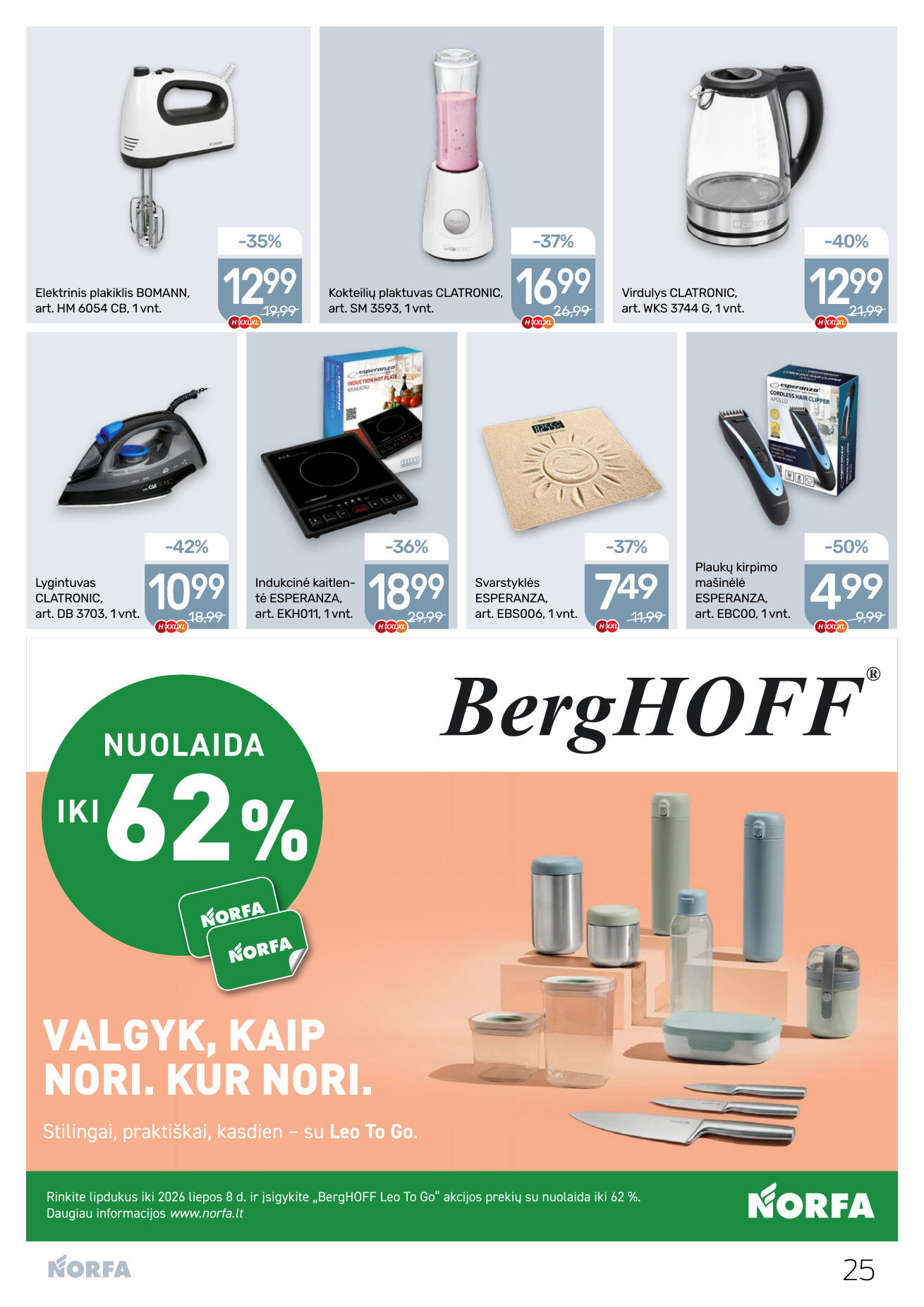 Norfa akcijų leidinys - Birželio 11 – page 25