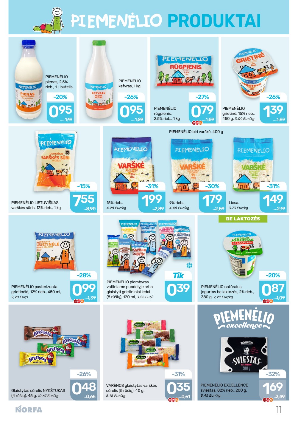 Norfa balandžio akcijų leidinys 1 – page 11