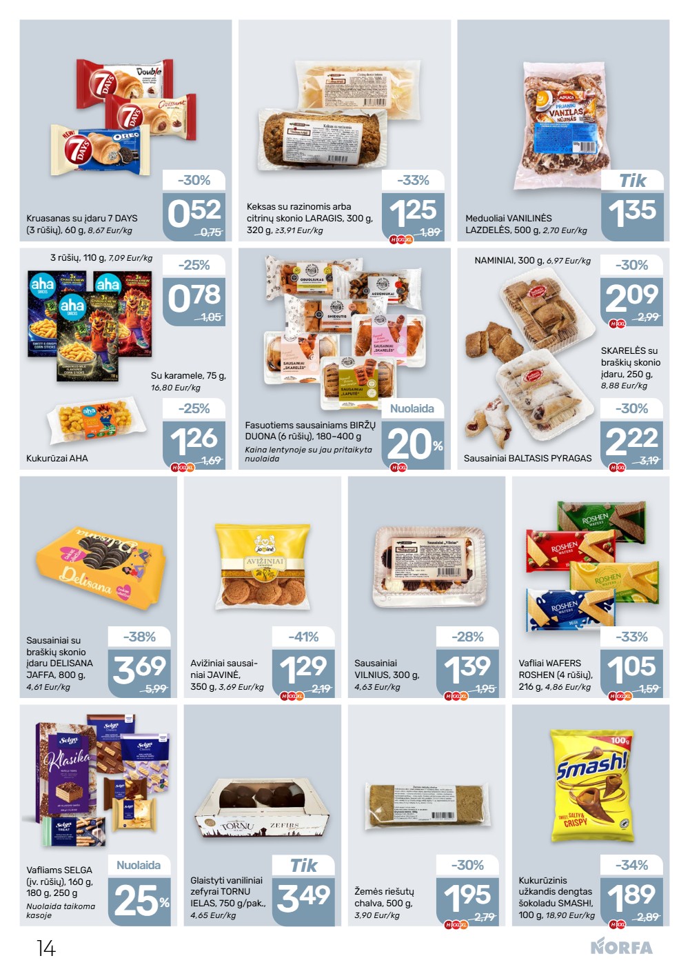 Norfa balandžio akcijų leidinys 1 – page 14