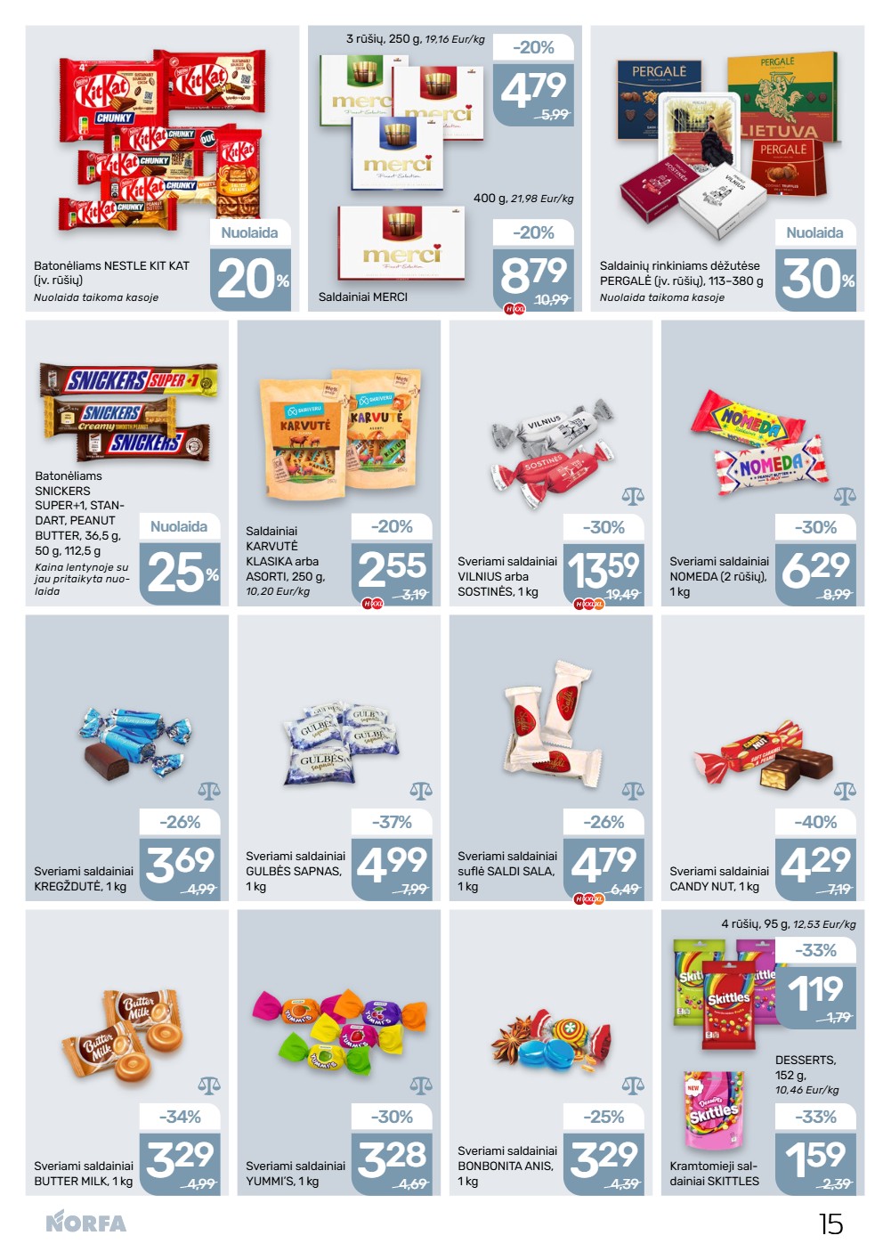 Norfa balandžio akcijų leidinys 1 – page 15