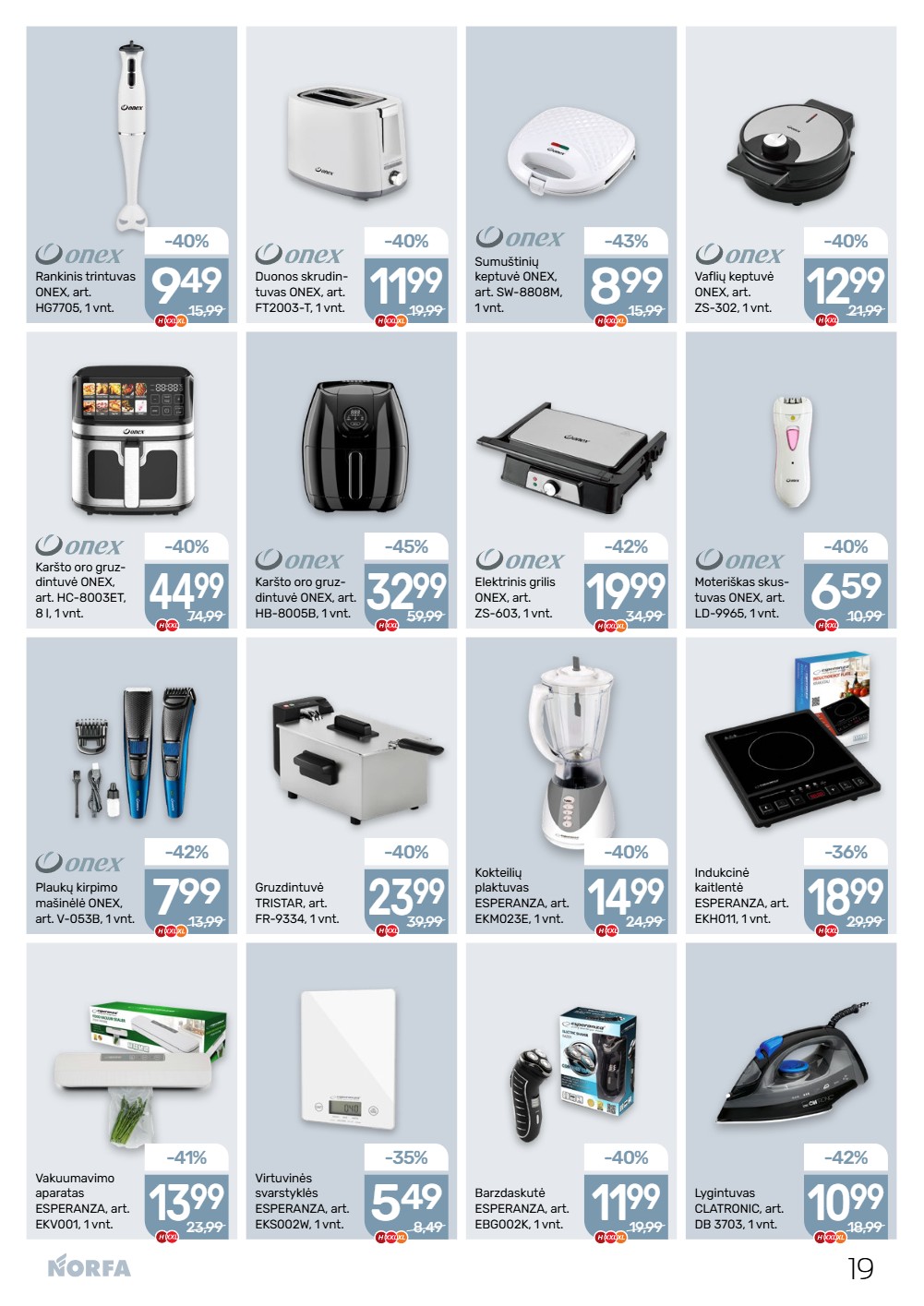 Norfa balandžio akcijų leidinys 1 – page 19