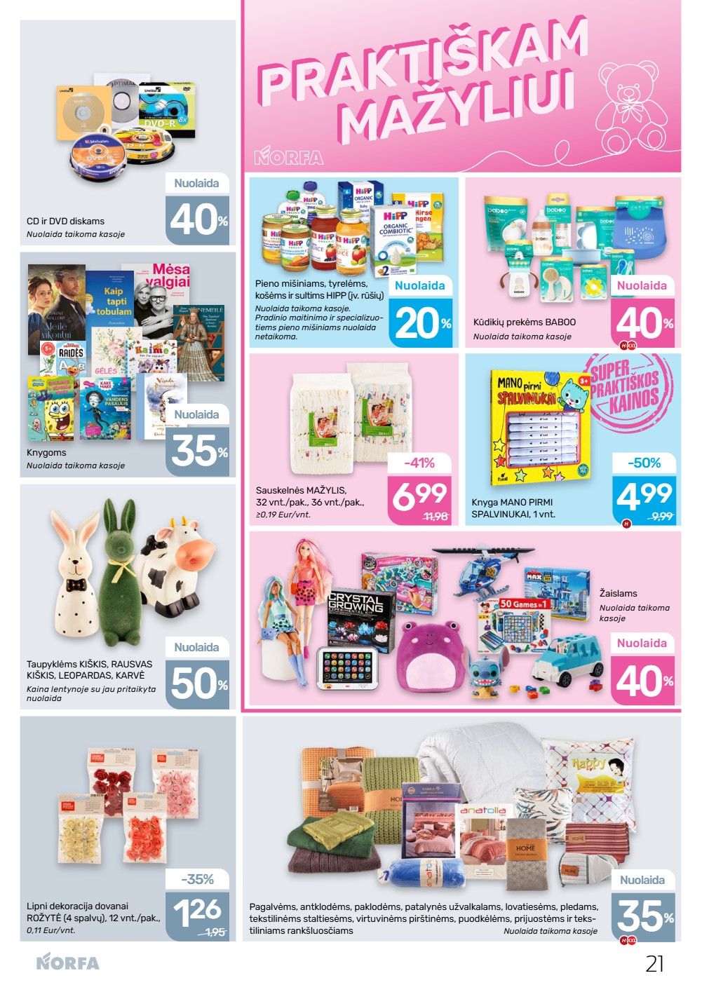 Norfa balandžio akcijų leidinys 1 – page 21