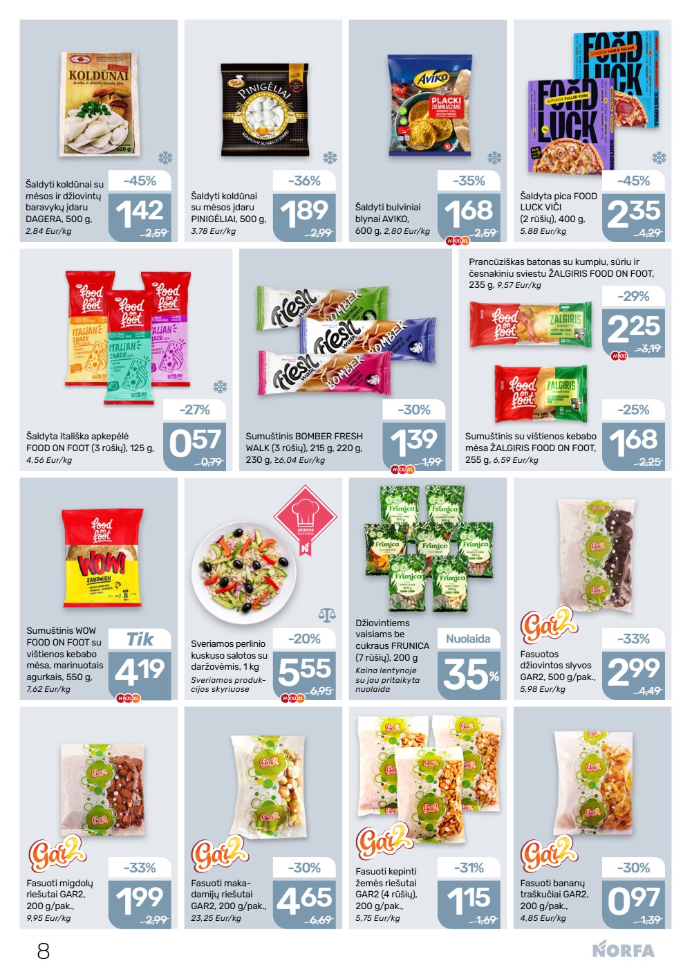 Norfa balandžio akcijų leidinys 1 – page 8