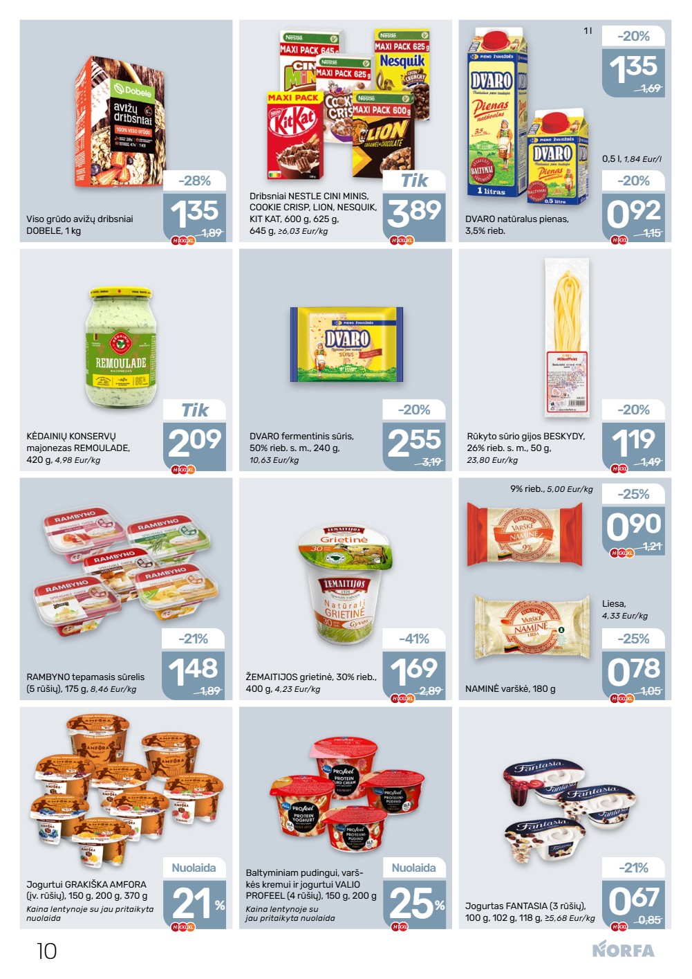 Norfa balandžio akcijų leidinys 1 – page 10