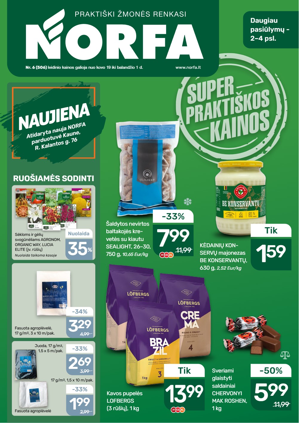 Norfa kovo akcijų leidinys 2 – page 1