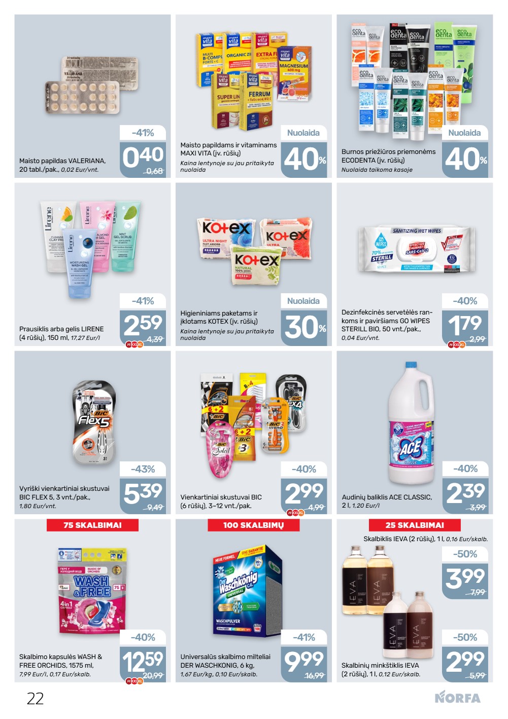 Norfa kovo akcijų leidinys 2 – page 22