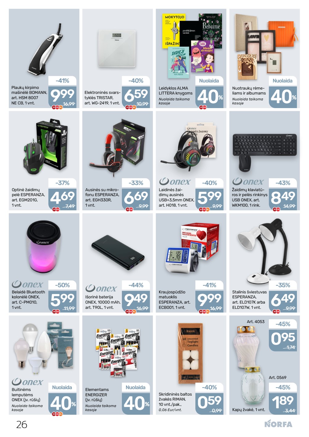 Norfa kovo akcijų leidinys 2 – page 26