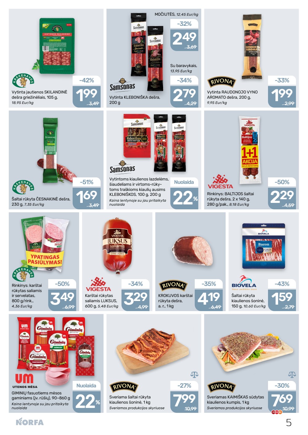 Norfa kovo akcijų leidinys 2 – page 5