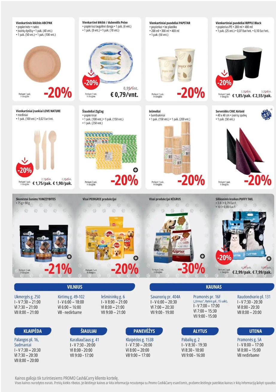 Promo Cash and Carry akcijų leidinys - balandžio 15 – page 12