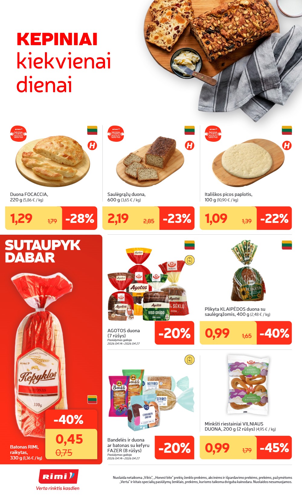 Rimi akcijų leidinys - balandžio 14 – page 18