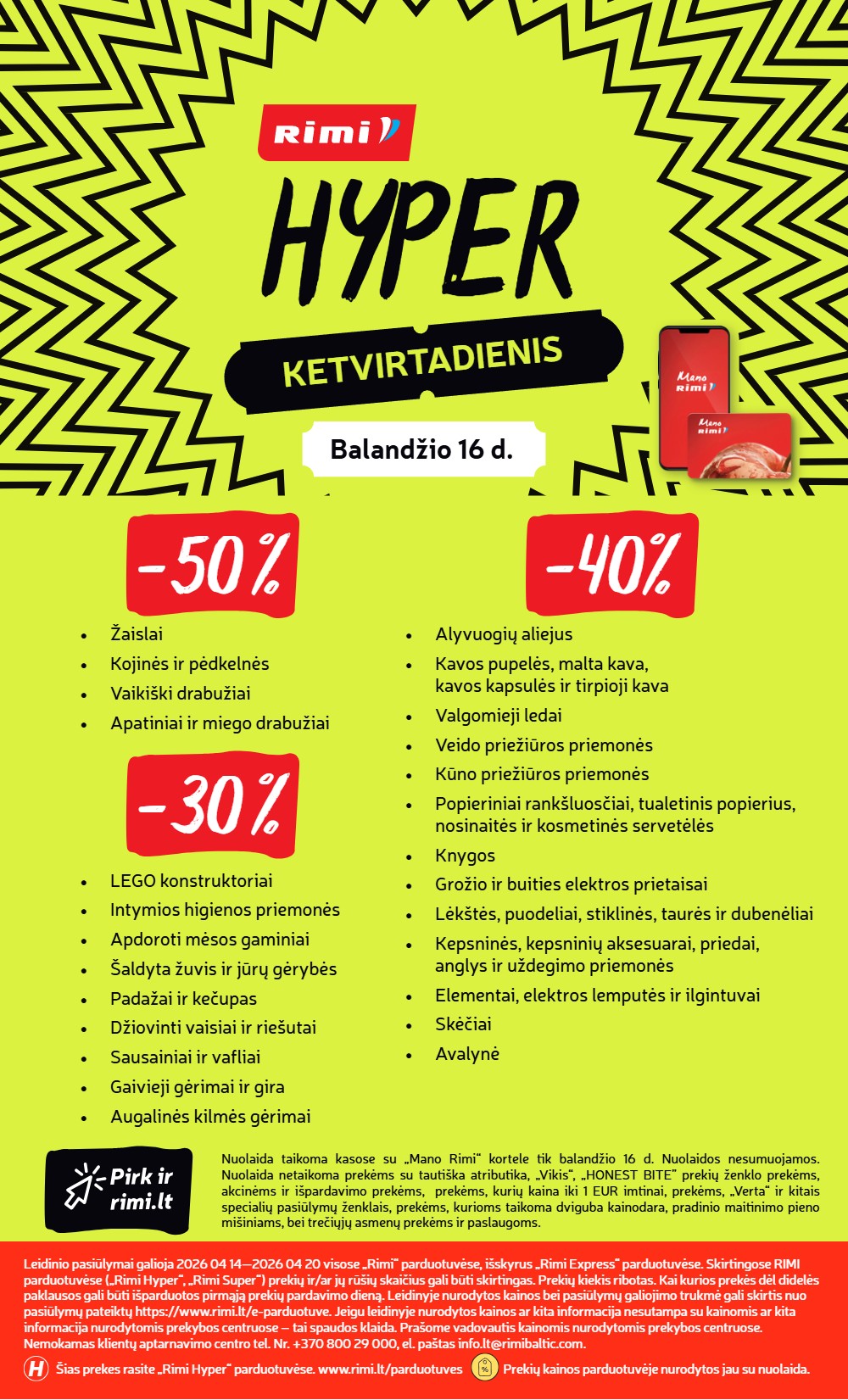 Rimi akcijų leidinys - balandžio 14 – page 34