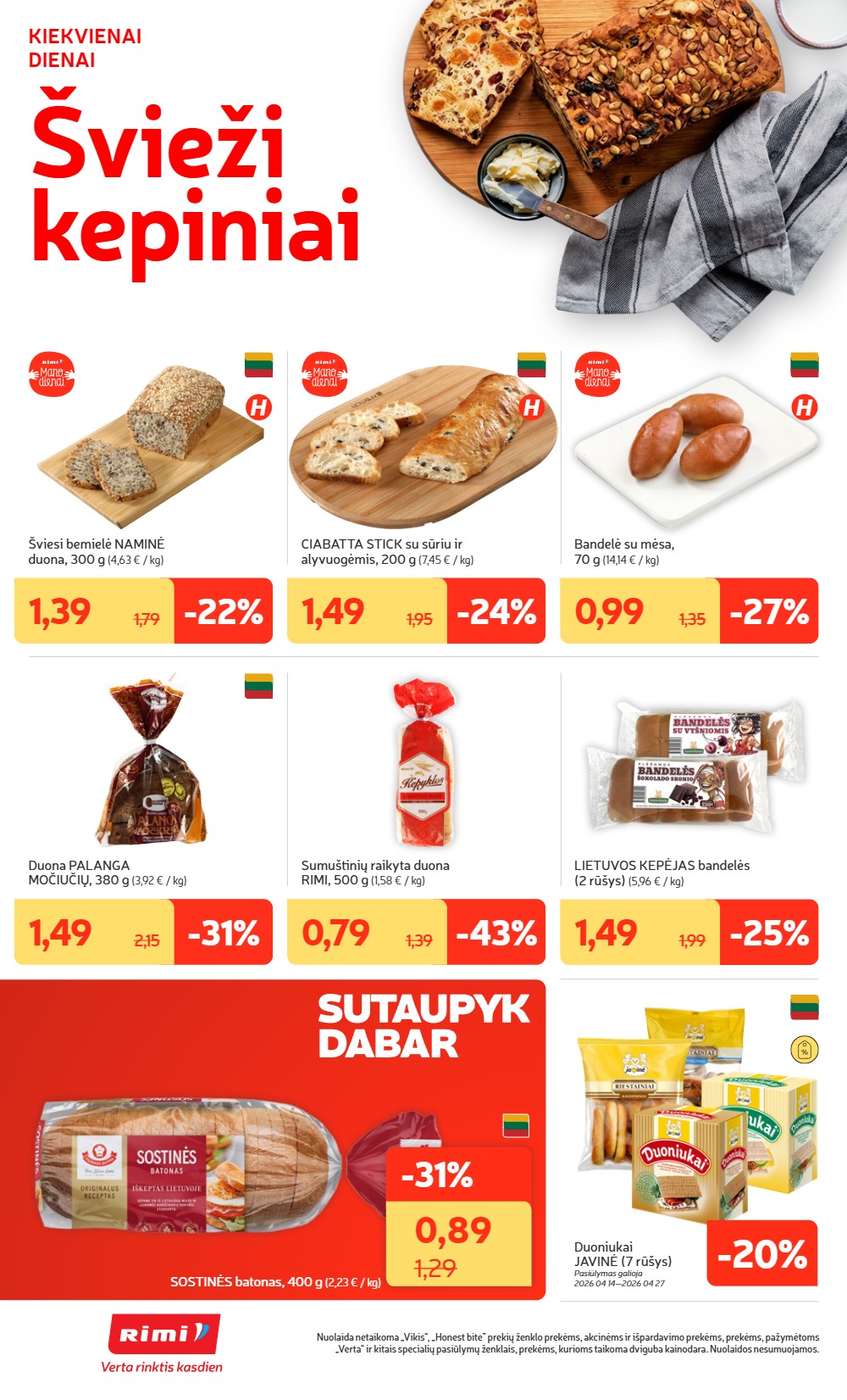 Rimi akcijų leidinys - balandžio 21 – page 16