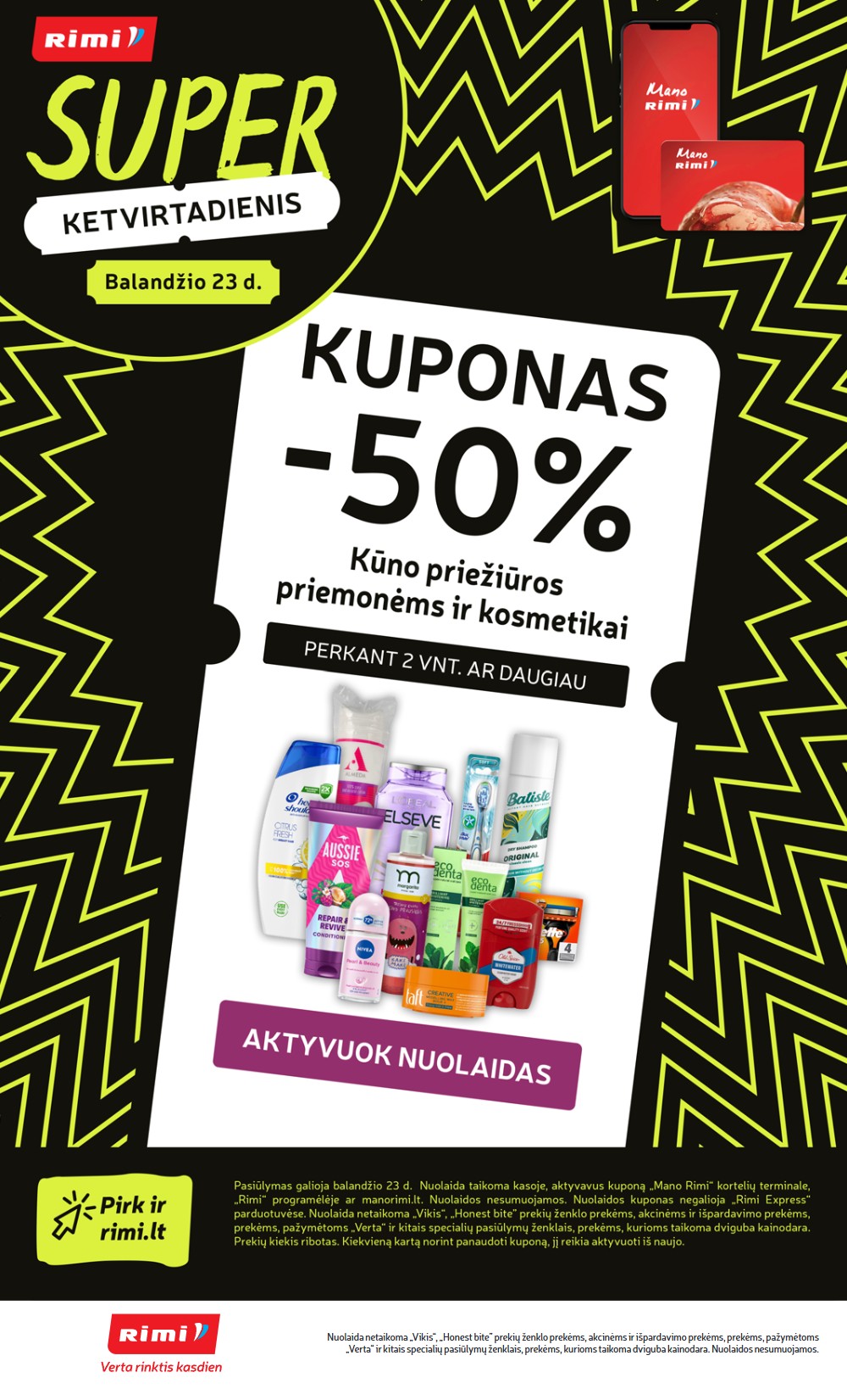 Rimi akcijų leidinys - balandžio 21 – page 28