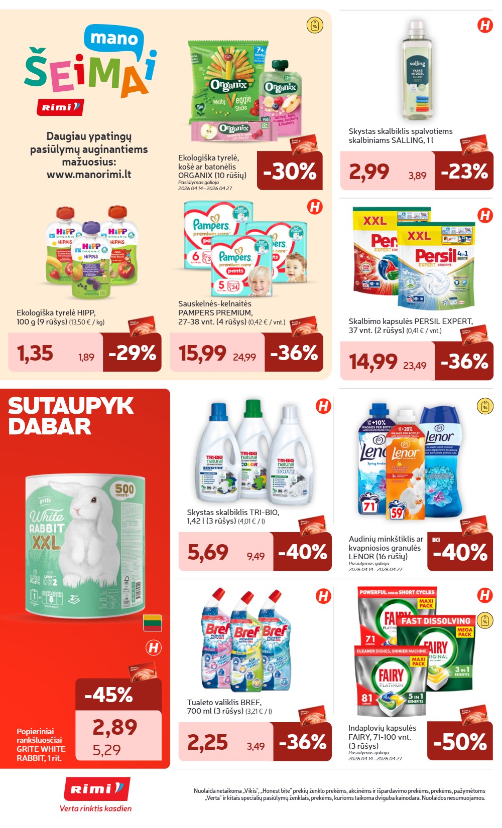 Rimi akcijų leidinys - balandžio 21 – page 30