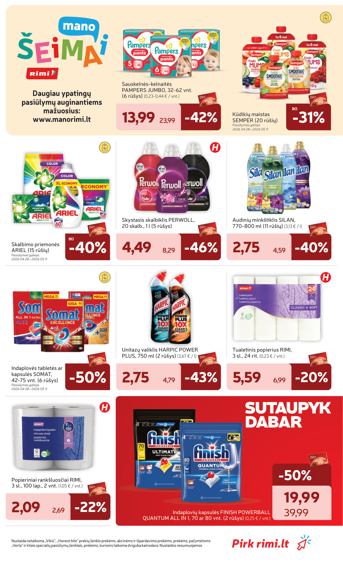 Rimi akcijų leidinys - gegužės 5 – page 31