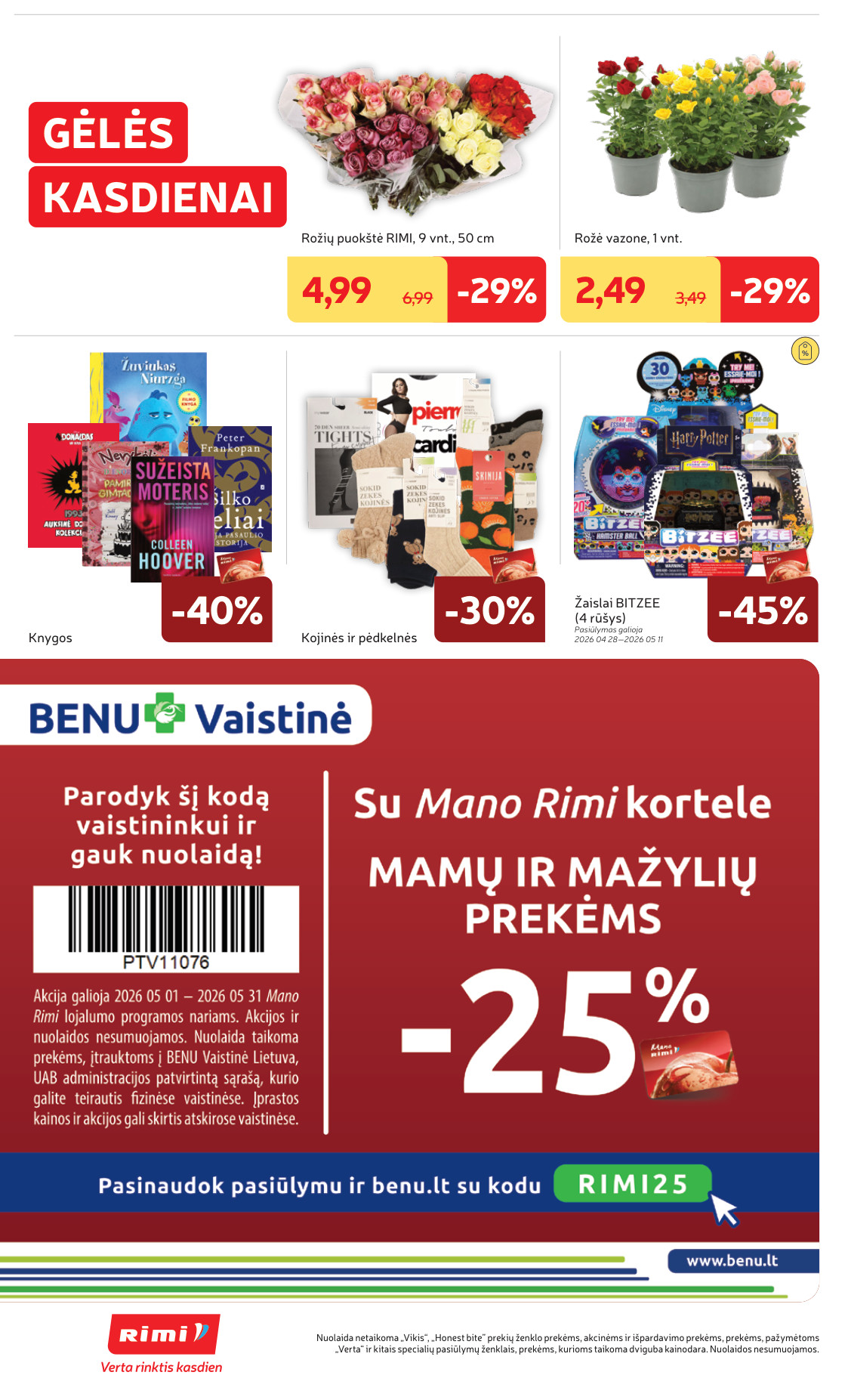 Rimi akcijų leidinys - gegužės 5 – page 32