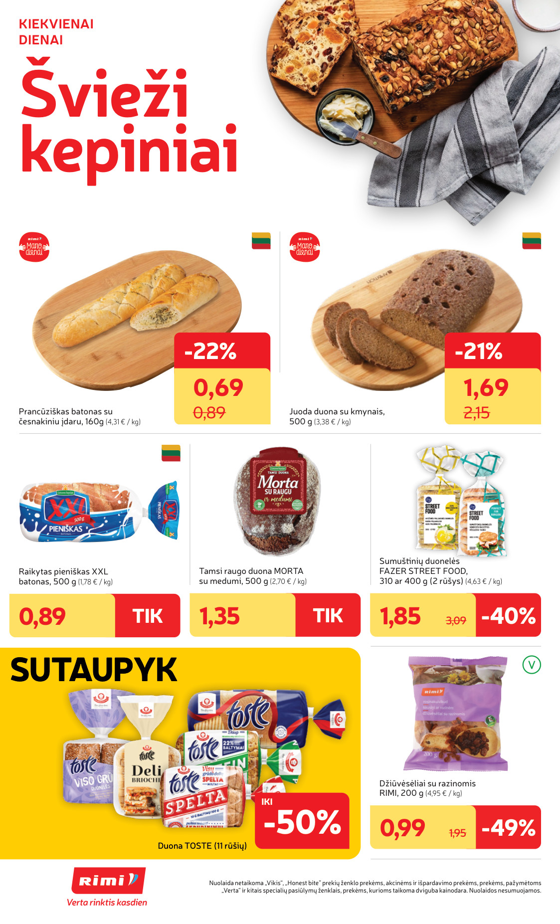 Rimi akcijų leidinys - gegužės 12 – page 18