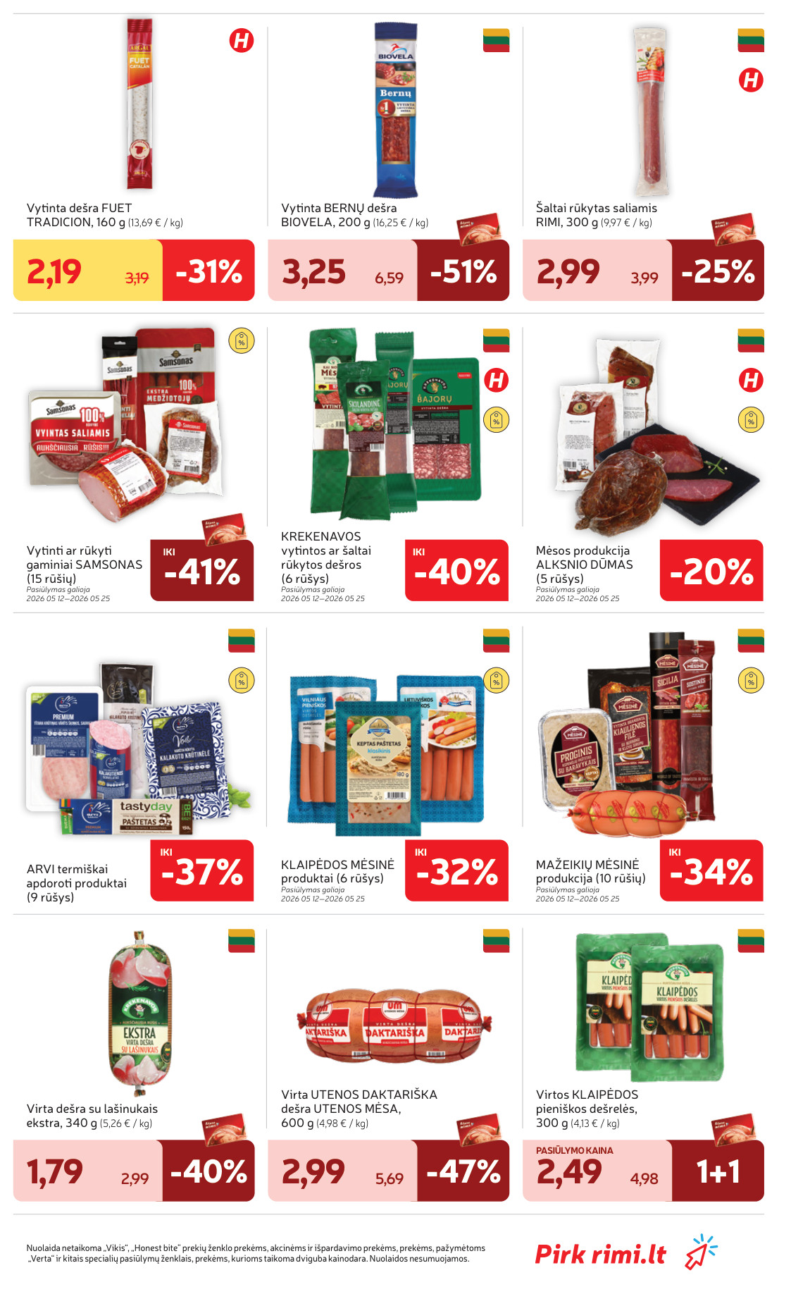 Rimi akcijų leidinys - gegužės 12 – page 19