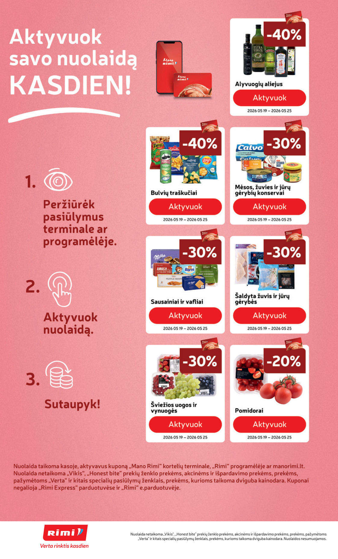 Rimi akcijų leidinys - gegužės 19 – page 20