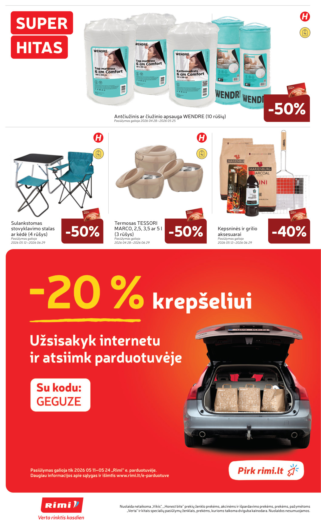 Rimi akcijų leidinys - gegužės 19 – page 32