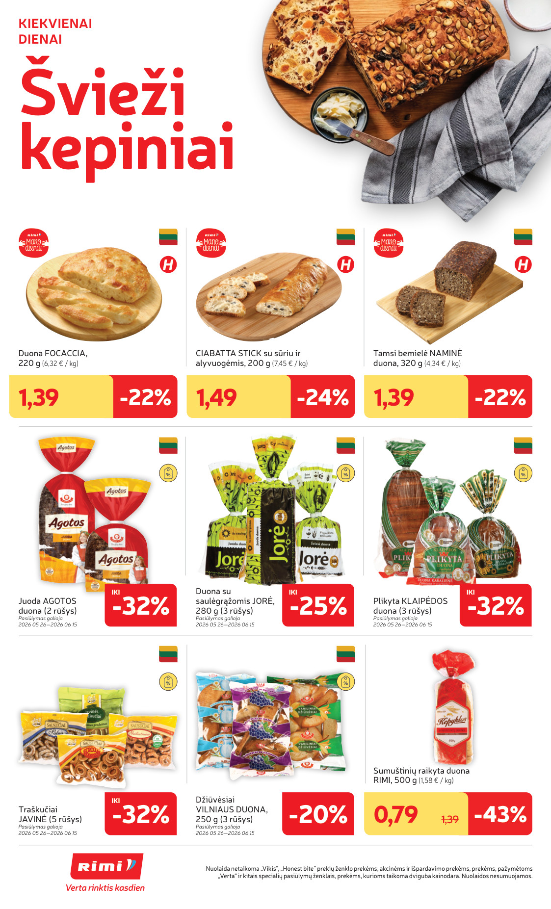 Rimi akcijų leidinys - gegužės 26 – page 18