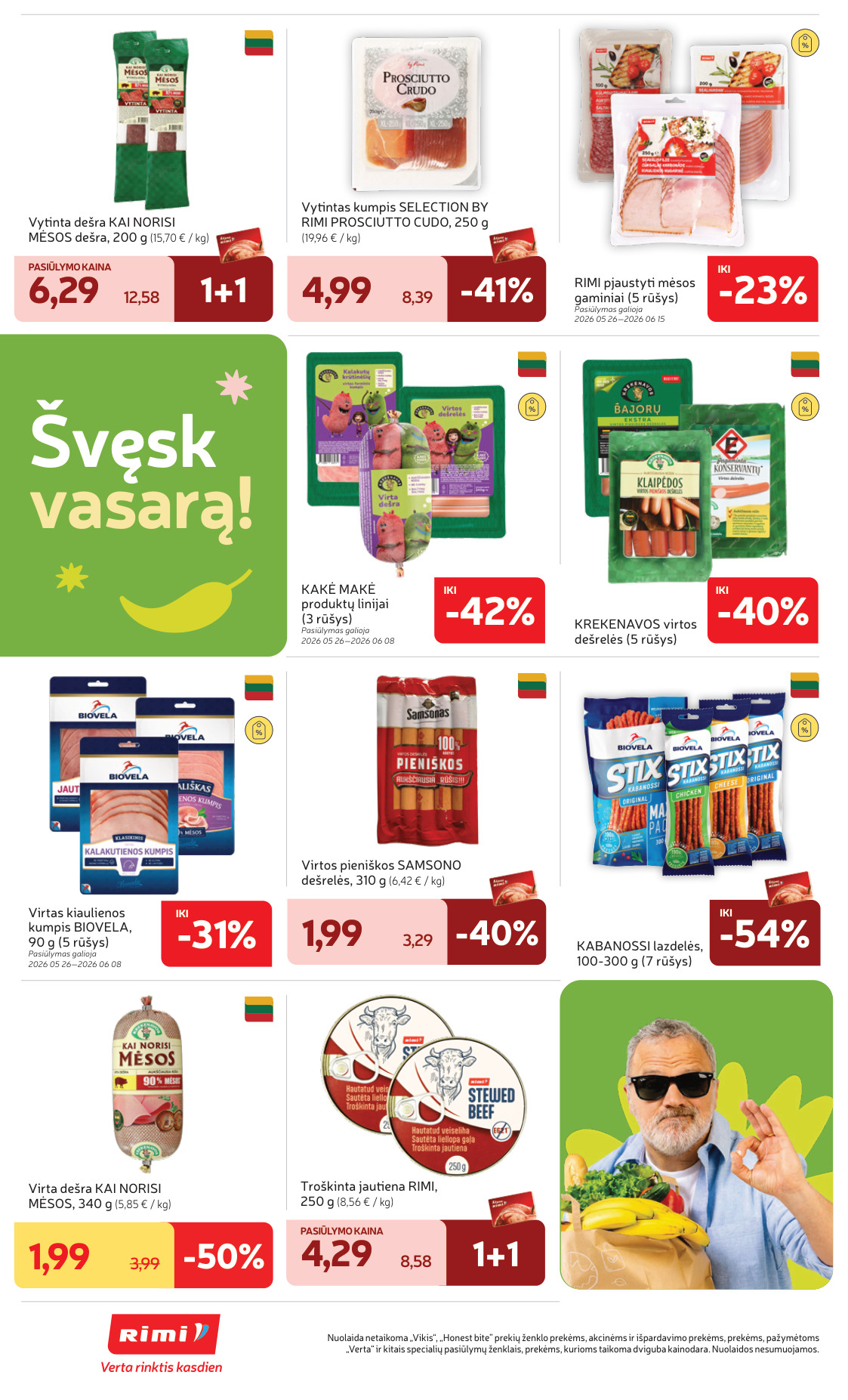 Rimi akcijų leidinys - gegužės 26 – page 20