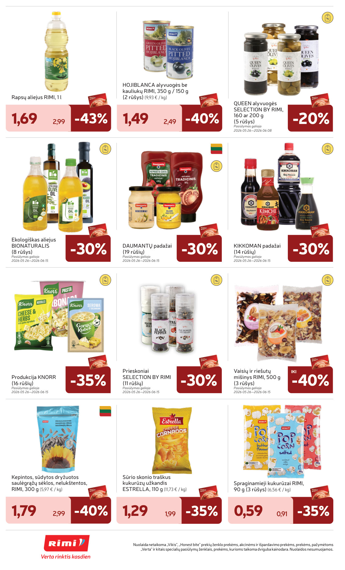 Rimi akcijų leidinys - gegužės 26 – page 30