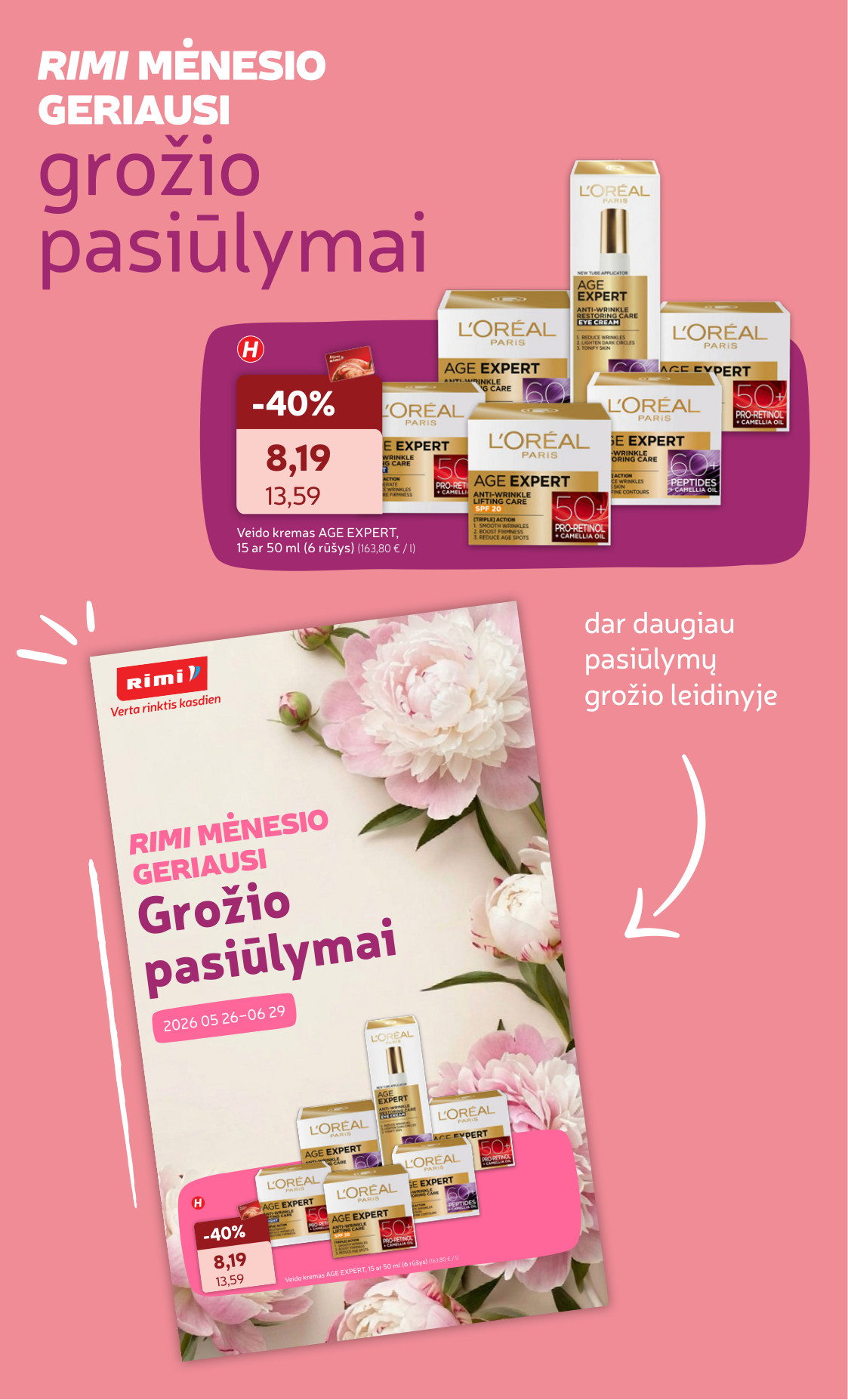 Rimi akcijų leidinys - gegužės 26 – page 36