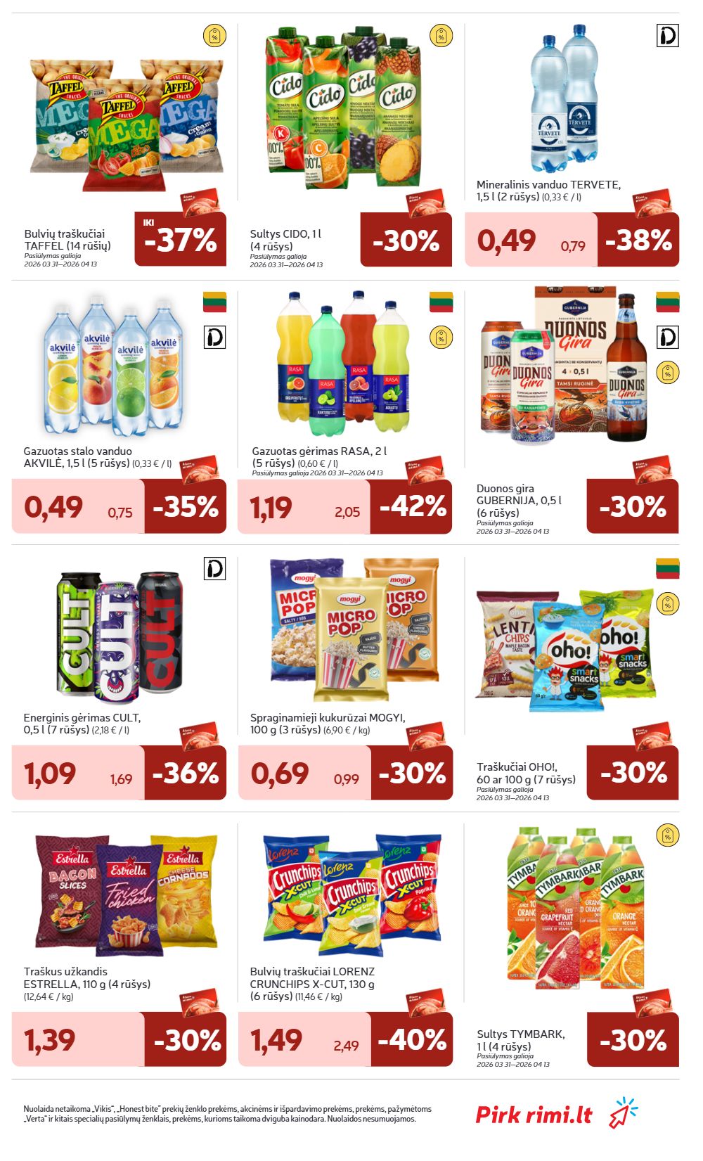 Rimi balandžio akcijų leidinys 1 – page 33