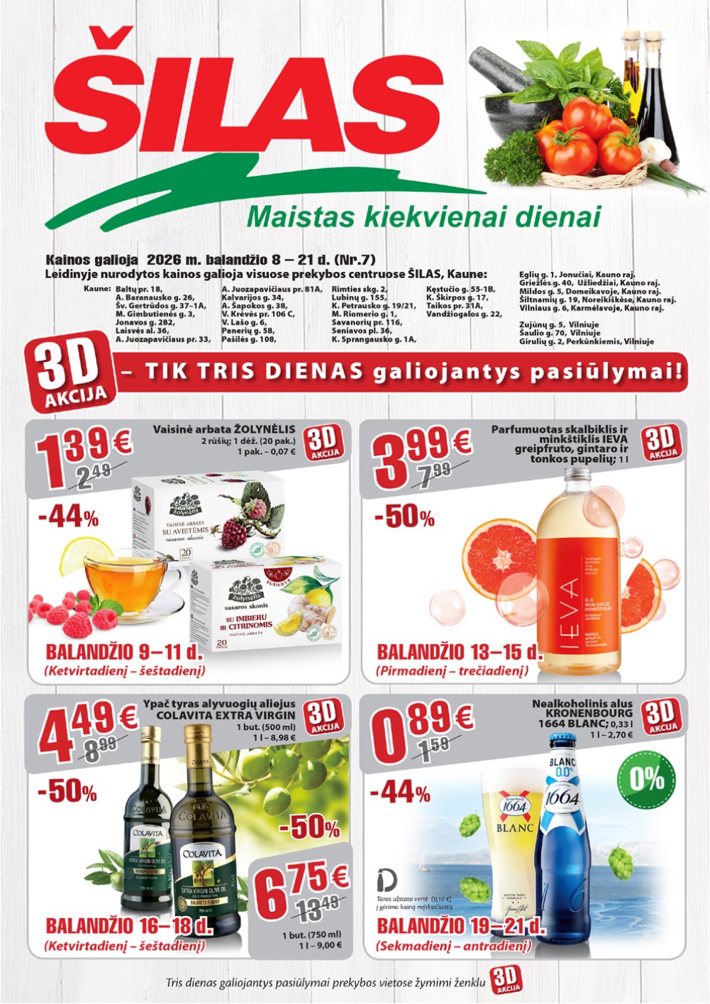 Rimi akcijų leidinys - balandžio 8 – page 1